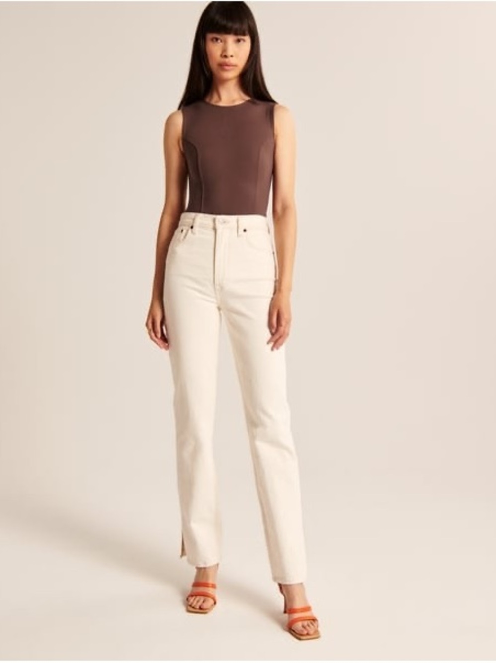 Abercrombie & Fitch Brown Bodysuit